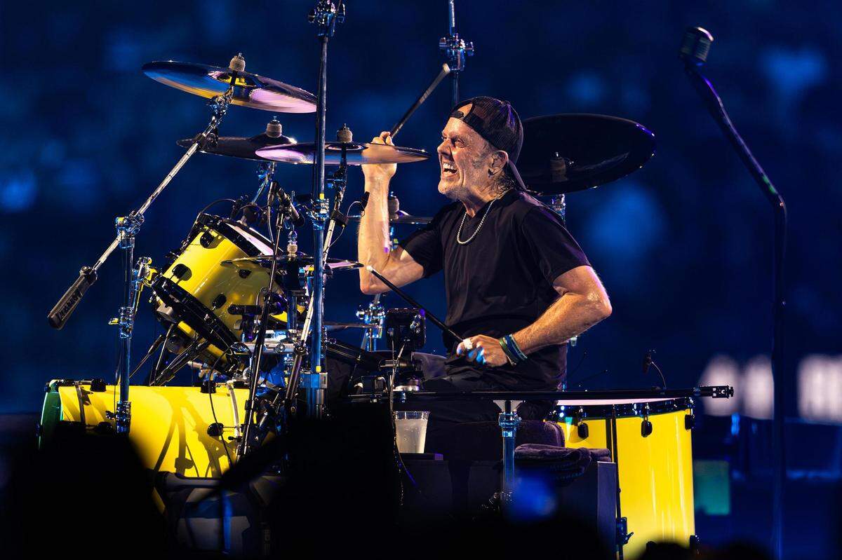 Metallica: M72 World Tour concert at AT&T Stadium in Arlington, Texas on Friday, Aug. 18, 2023.