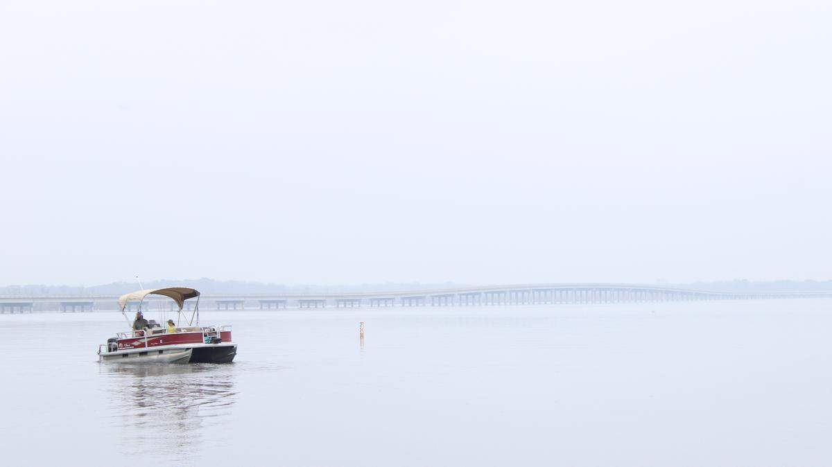 Bois d’Arc Lake covers roughly a 26-square-mile area with an average depth of 22 feet. The deepest part of the lake measures 70 feet. It officially opened for public use April 17.