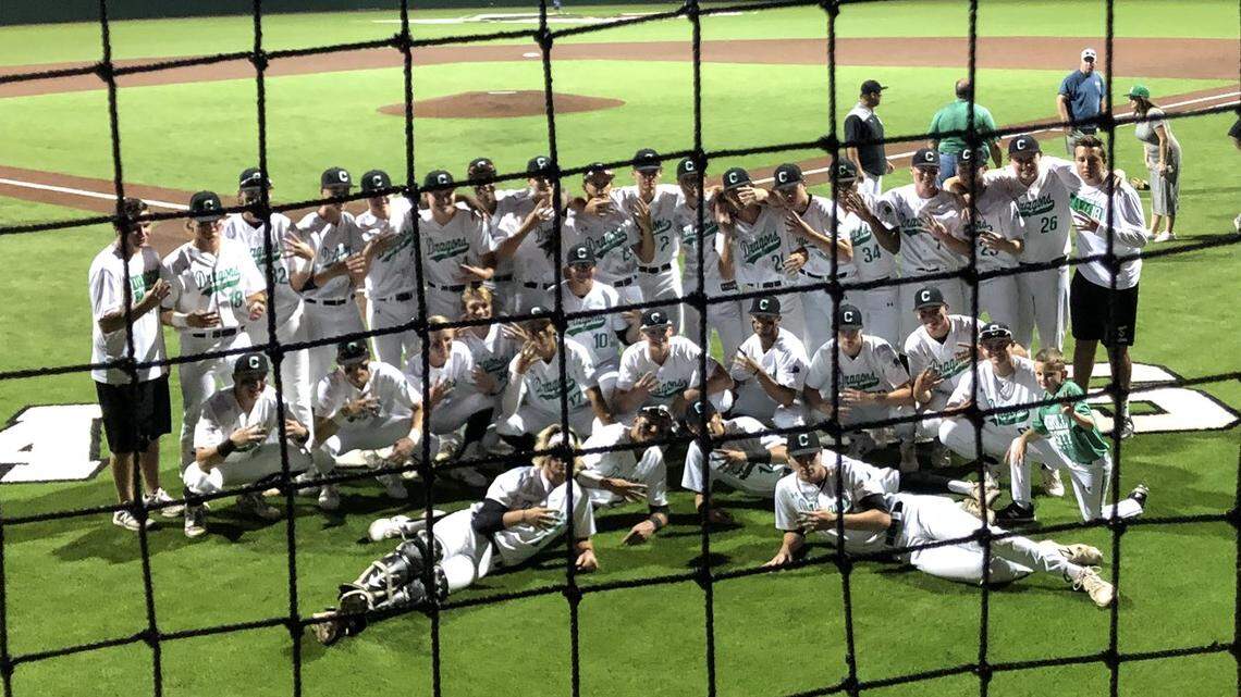 Southlake Carroll swept Byron Nelson 5-0 and 7-2 to win its 6A Region I quarterfinal series at Carroll High School, Friday May 18, 2018.