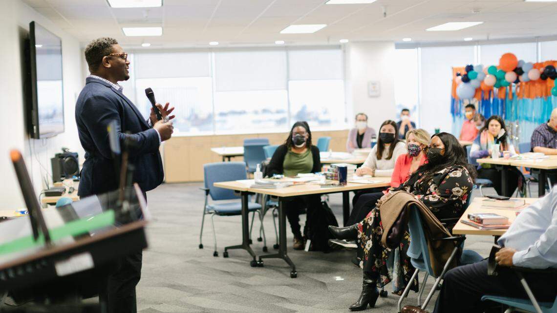 Jerry Hawkins is executive director of a Dallas nonprofit focused on addressing racism by getting community members to acknowledge and heal from past and current racial inequities.