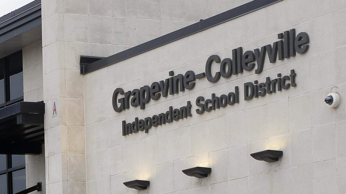 Grapevine Colleyville ISD administration building.