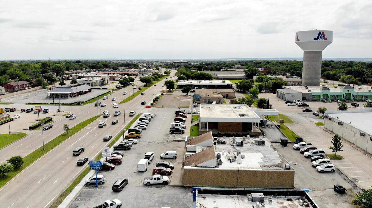 Pioneer Parkway in Arlington on Friday, May 14, 2021. Community group International Corridor Vision asked the city to consider helping fund an area management corporation and improvement projects Nov. 9, 2021.