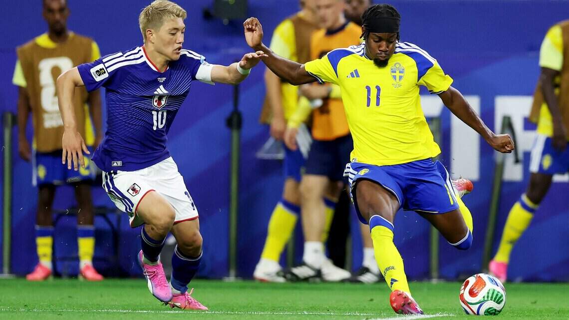 Sweden uses stunning equalizer to secure draw with Japan, spot in knockout round