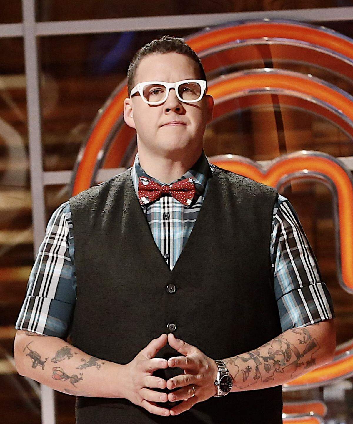 Graham Elliot is a judge in “MasterChef” Friday on Fox.