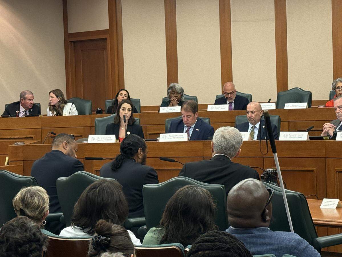 Democratic members of Congress, including U.S. Rep. Marc Veasey, testify before the House’s select committee on congressional redistricting on Aug. 1.