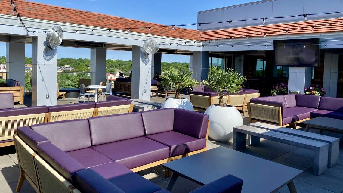 Here’s a rooftop restaurant near TCU in Fort Worth with high-rise views