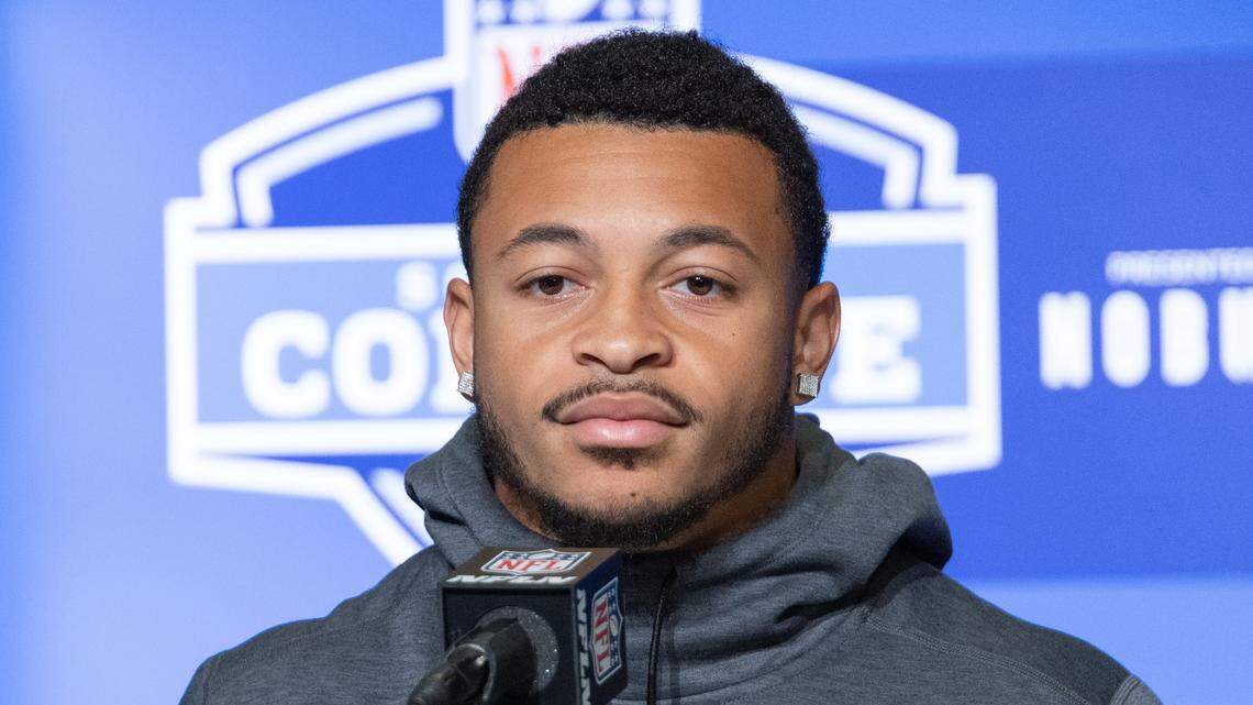 The Dallas Cowboys selected Kansas State running back Deuce Vaughn in the sixth round of the NFL draft.