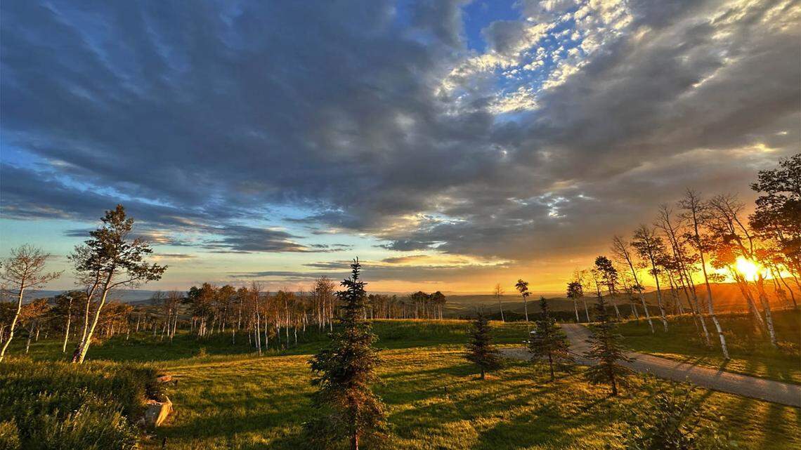 Stunning view of the property