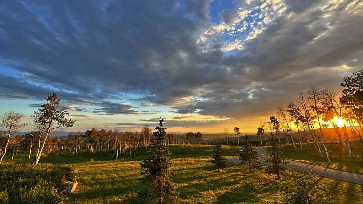 Stunning view of the property