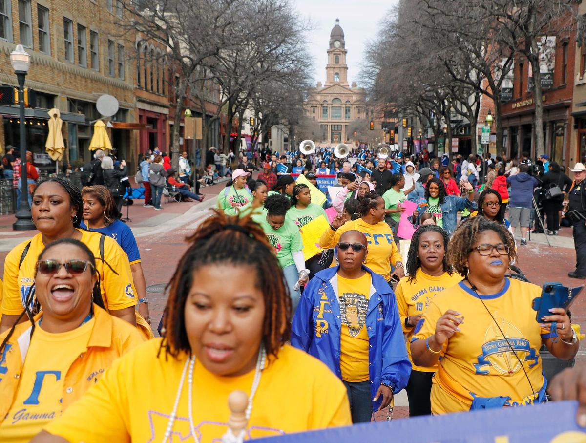Hundreds of people participated in this year’s MLK Day parade.