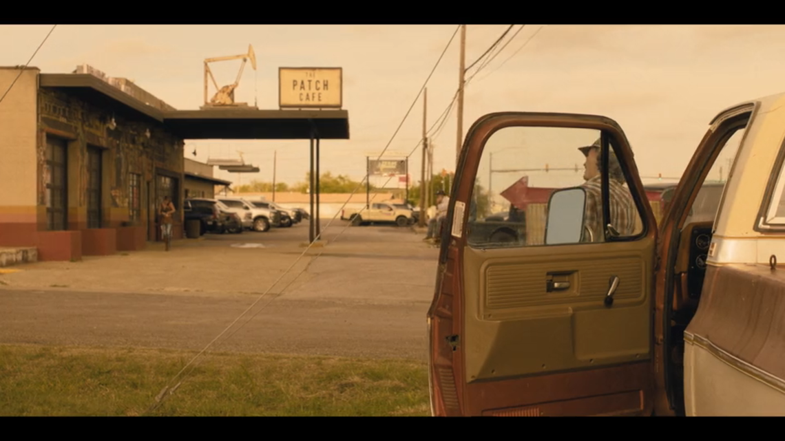 The Patch Cafe in “Landman” season 2 episode 2.