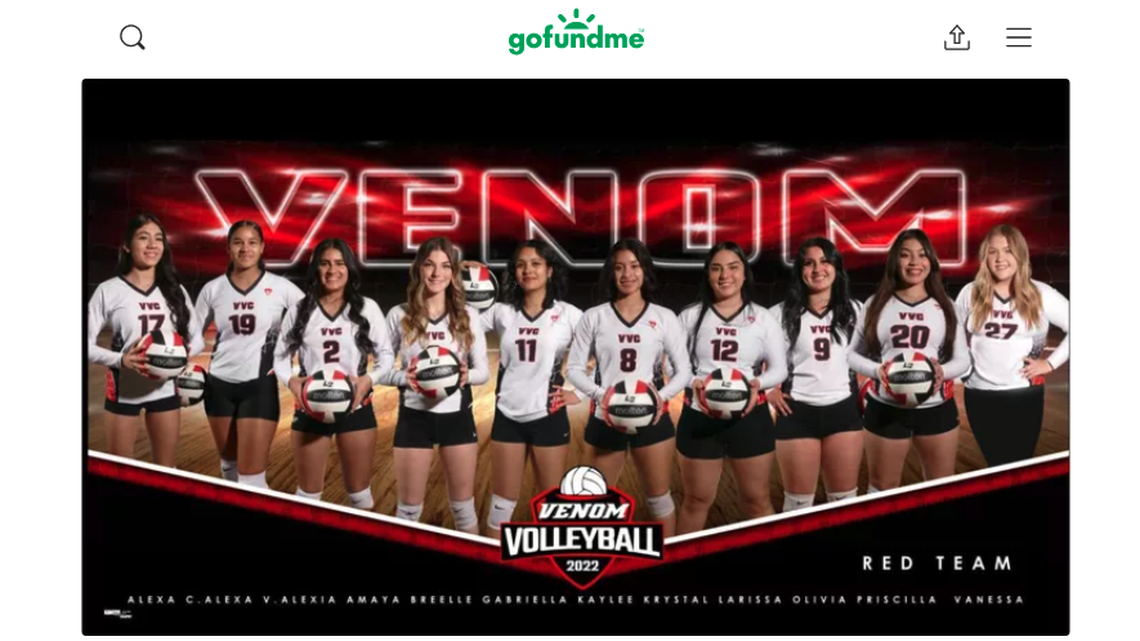 A member of the Venom Volleyball Club, based out of Arizona, died in a crash in Texas on Friday, Feb. 4.