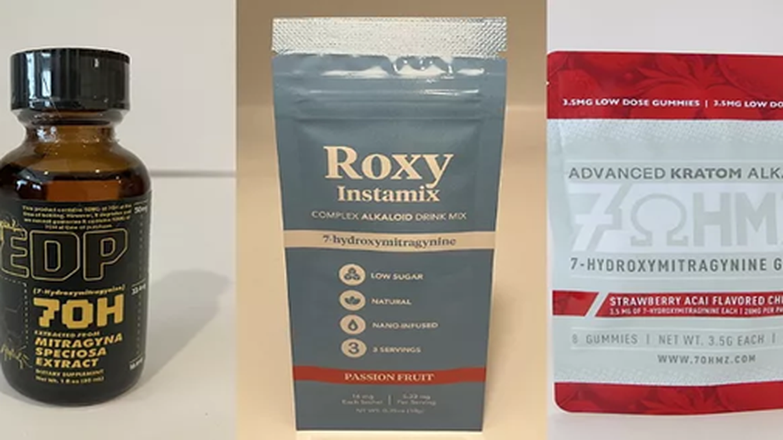 The Texas health department warned against using products with the kratom derivative 7-OH. Kratom and 7-OH have caused a spike in calls to the Texas Poison Center Network so far this year.