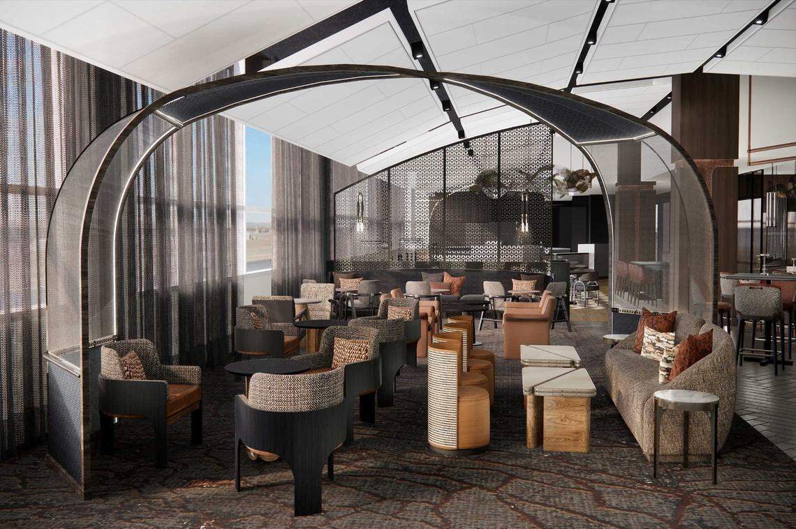 Grand Hyatt DFW will be getting a $34 million renovation. This is an artist rendering provided by the hotel.