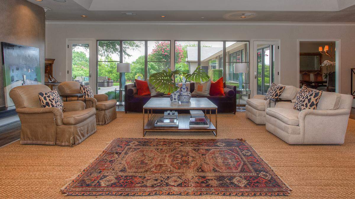 The home at 1401Westover Lane is situated on approximately an acre lot.