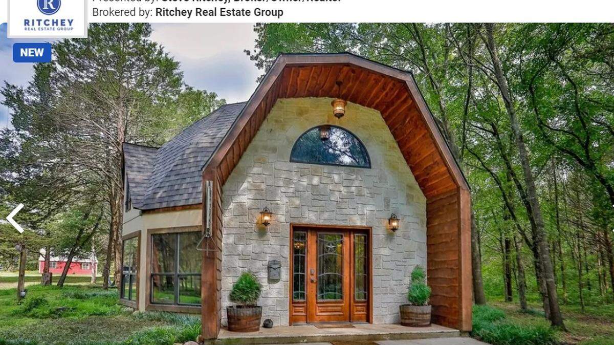 Exterior of the dome home