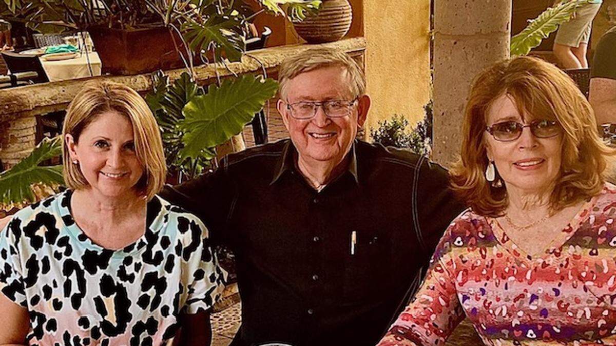Jim Reeder, shown with his wife Faye and their daughter Becca, led the charge in organizing a golf tournament that will help battle food insecurity in the area along with honoring Becca’s memory.