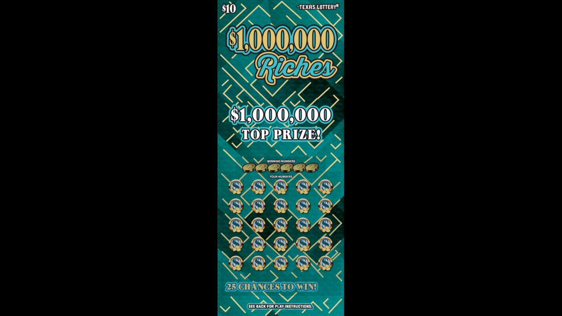 Arlington resident wins $1 million in scratch ticket Texas Lottery game