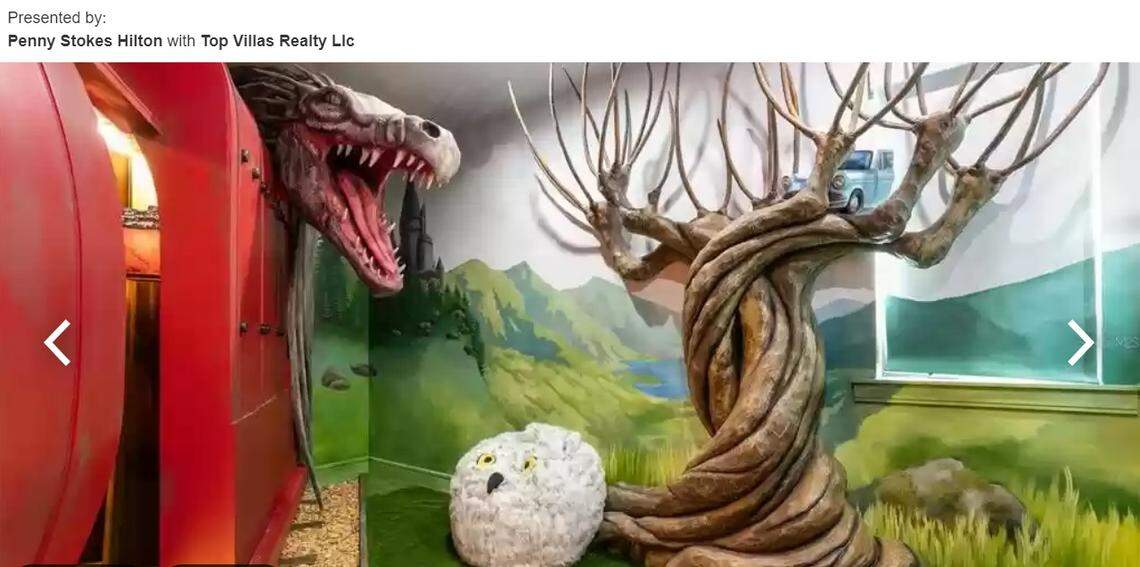 Harry Potter themed room