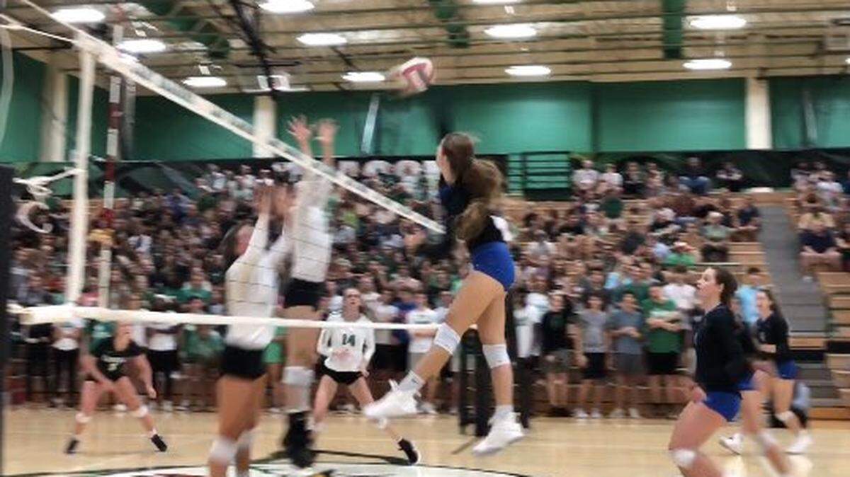 Byron Nelson senior Kelli McKinnon (right)