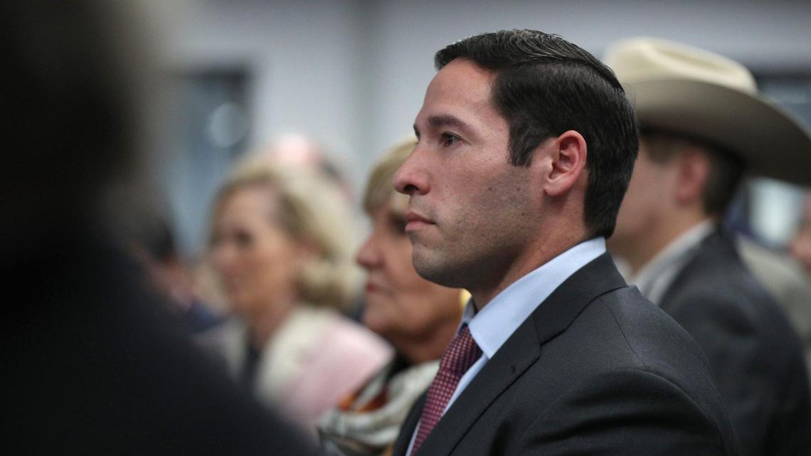 Tarrant County commissioner Manny Ramirez, shown at an event for Texas A&M-Fort Worth’s campus, supports a law enforcement training center for sheriff's deputies. 