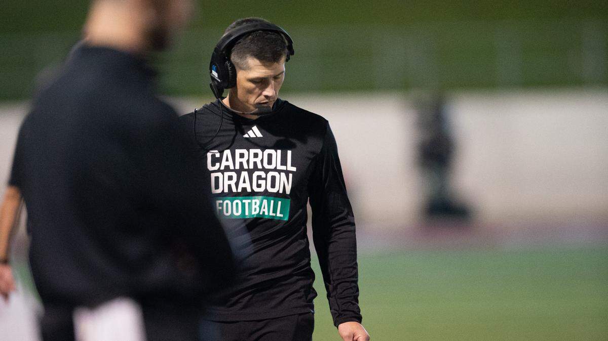 Southlake Carroll shutout Keller Fossil Ridge on Friday, securing a 63-0 win.