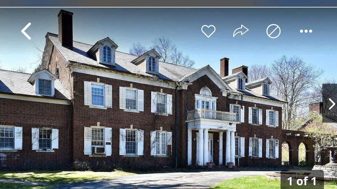 Exterior of the home