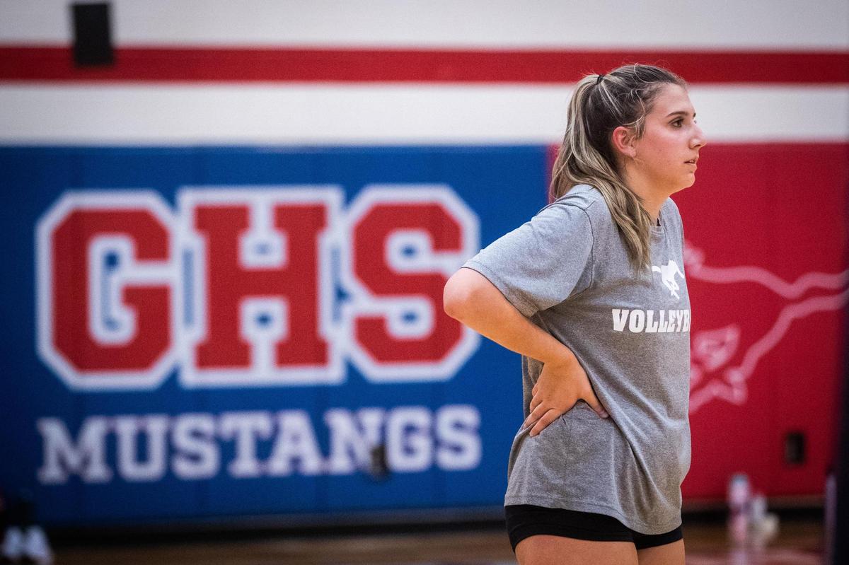Alea Lastinger, who battled cancer as a child, is a senior volleyball player at Grapevine High School.