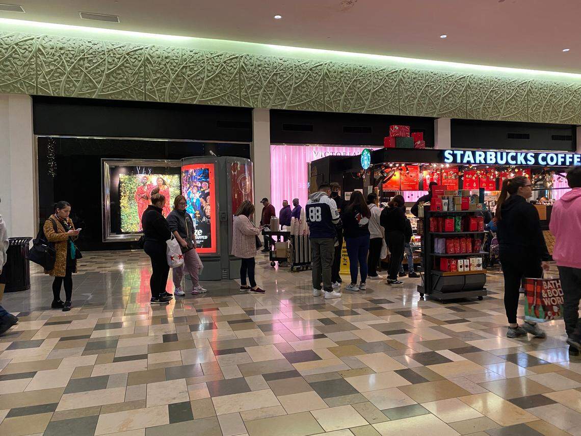 Black Friday shoppers at North East Mall in Hurst said the mall felt emptier compared to other years during the holiday.