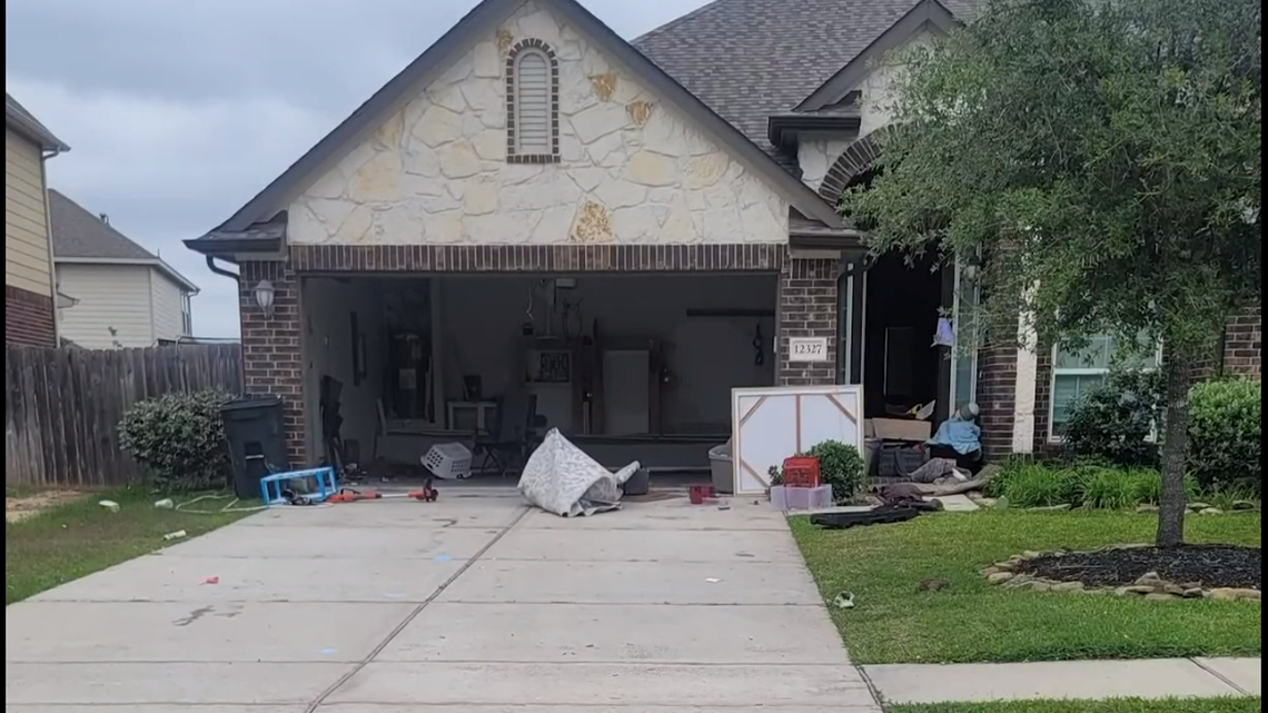 Three people are accused of moving into a 79-year-old man’s Tomball, Texas, home and taking control of his finances, and beating him for money, according to officials.