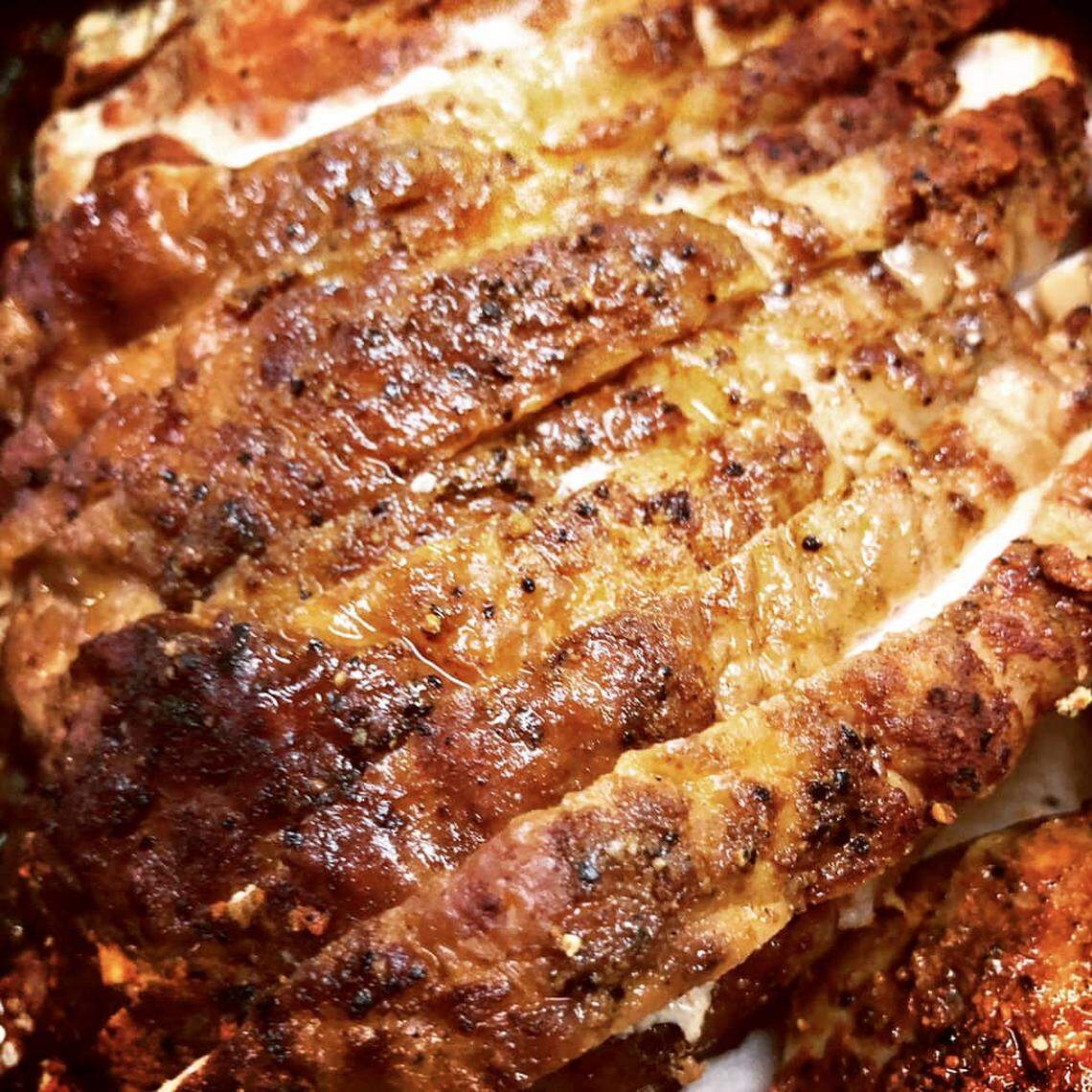 Hickory-smoked turkey is shipped anywhere from Angelo’s Barbecue.