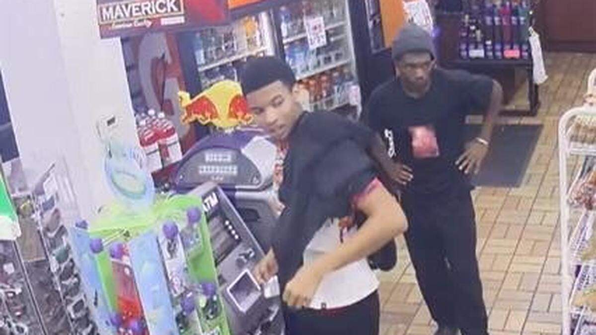Fort Worth police are searching for two male suspects involved in a attack and robbery at gunpoint in the 5300 block of Trail Lake on Nov. 14.
