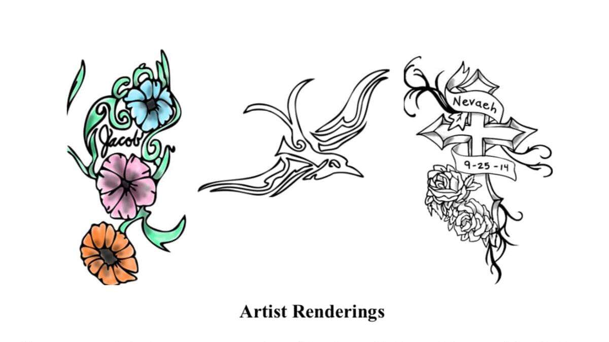 Fort Worth police are asking anybody who recognizes these tattoos to contact investigators.