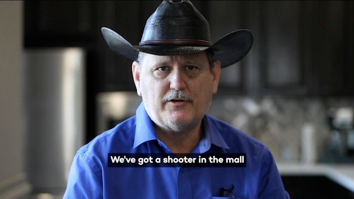 Steven Spainhouert tried to help the victims of the mass shooting May 6, 2023, at the Allen Premium Outlets mall.