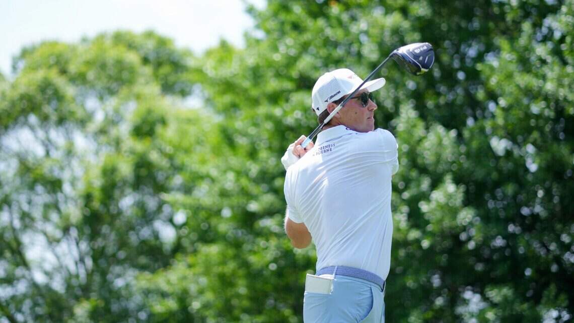 Ben Griffin, Matti Schmid take lead during Charles Schwab Challenge
