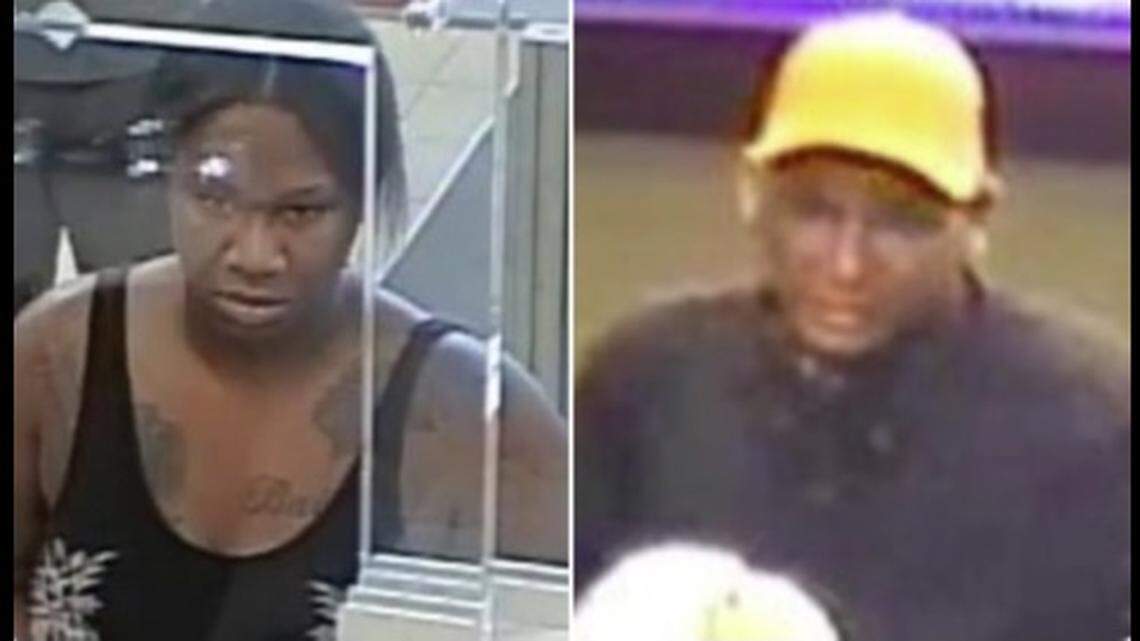 Fort Worth police have asked for help to identify these two people accused of robbing banks this week in Fort Worth.
