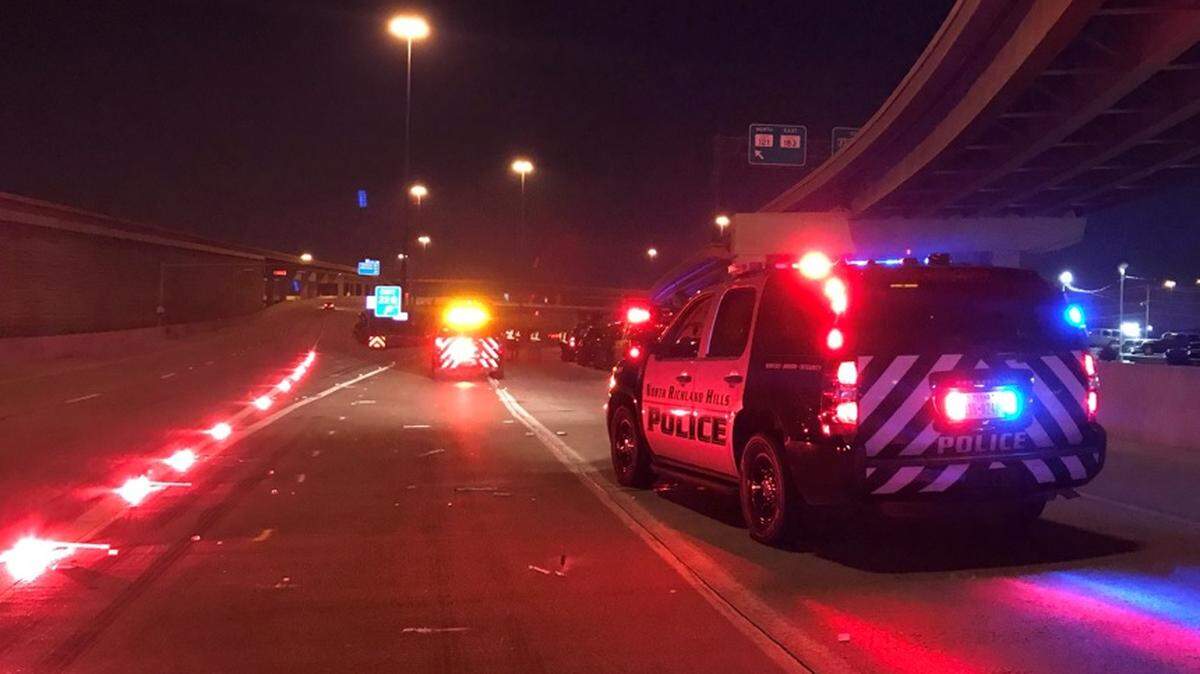 One person was killed Sunday morning in a traffic crash on Texas 121 in North Richland Hills, police said.
