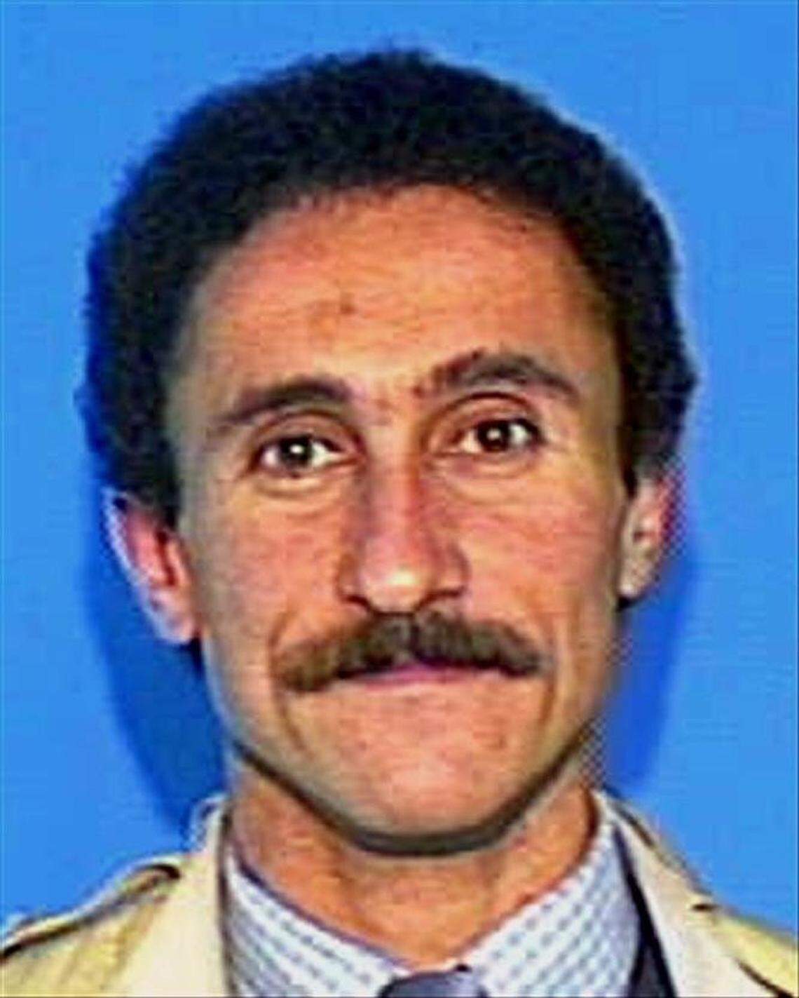 Arizona drivers license photo of Wadih El-Hage.