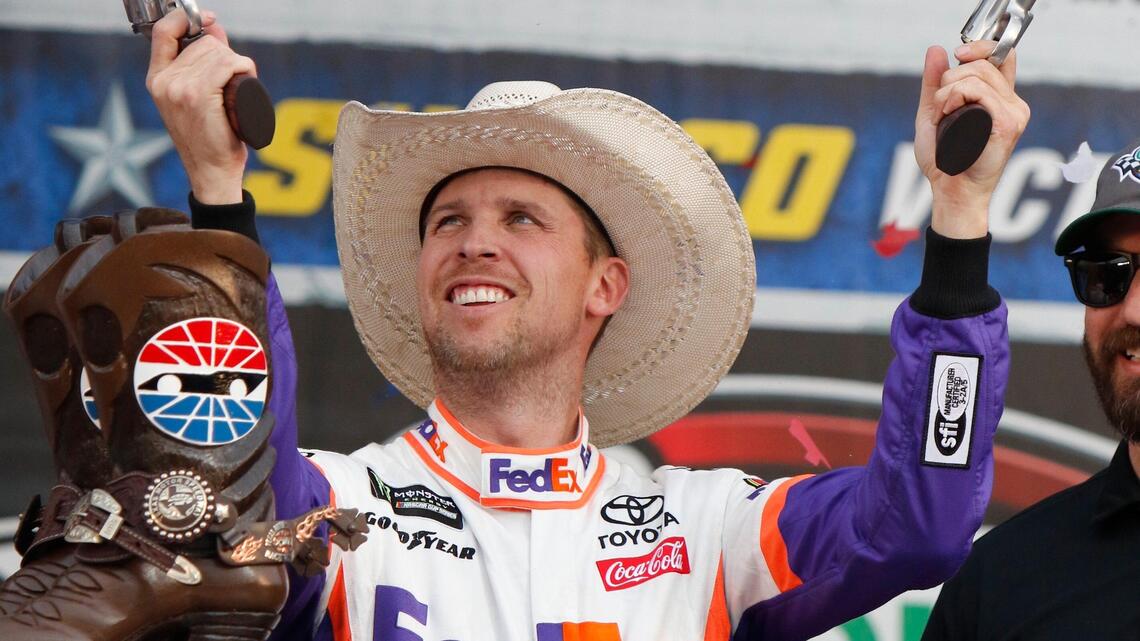 Hamlin doesn’t make it easy on himself, but rallies with smart decisions to win at TMS