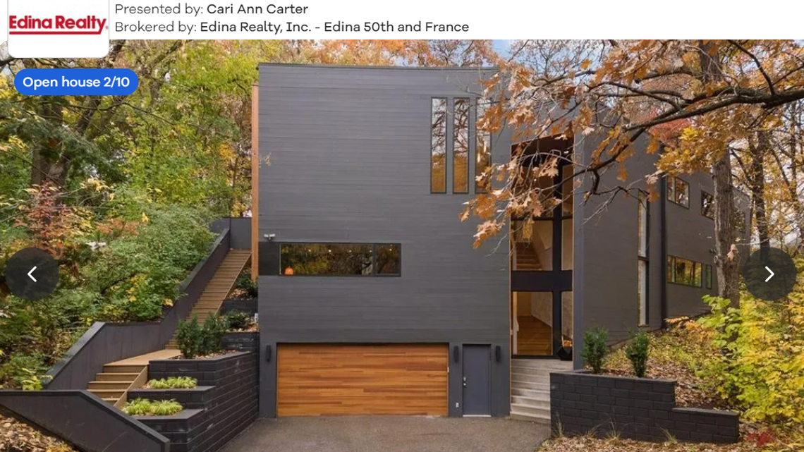 Exterior of the fabulous home