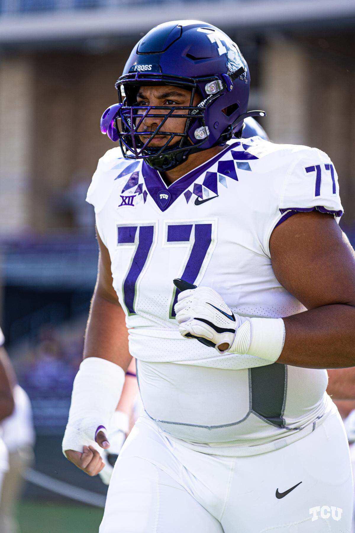 TCU lineman Brandon Coleman is headed to the NFL.