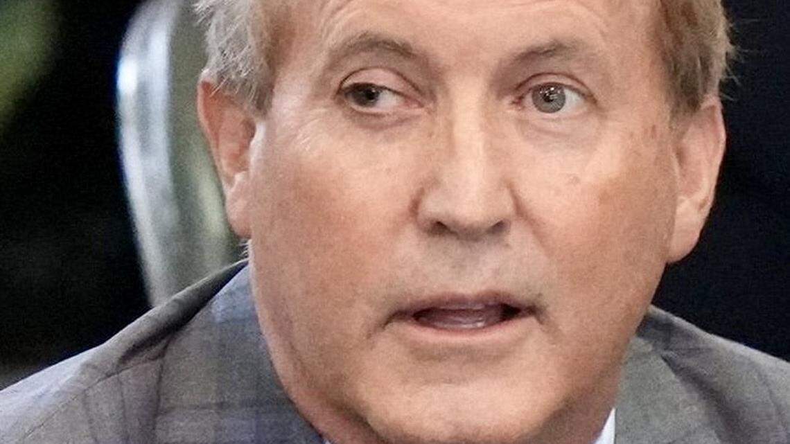 Attorney General Ken Paxton waits for closing arguments to begin at his removal trial at the Texas Capitol on September 15, 2023.