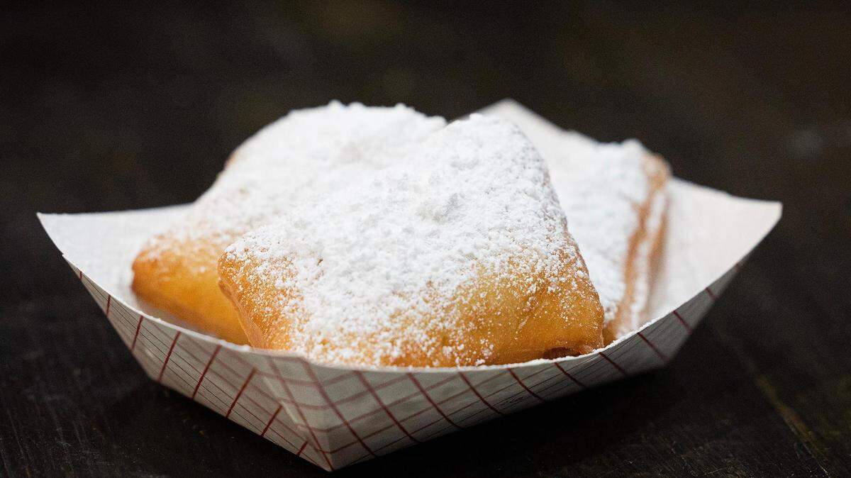 The traditional French Quarter beignets at Dusty Biscuit Beignet on Friday, November 17, 2023. Dusty Biscuit Beignet is the winner of the Star-Telegram’s Readers Choice for favorite donut shop.