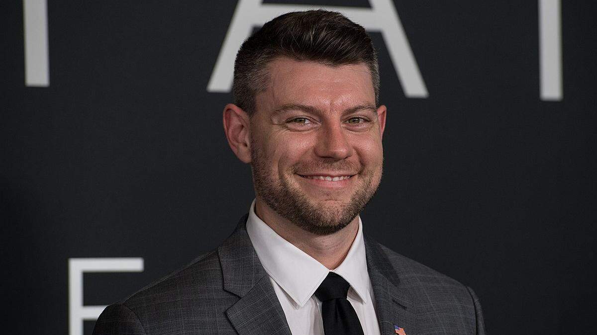 American actor Patrick Fugit arrives on the red carpet for the premiere of the film “First Man” at the Smithsonian National Air and Space Museum Oct. 4, 2018. Fugit will play Pat Montgomery in HBO’s second adaptation of the Candy Montgomery case.