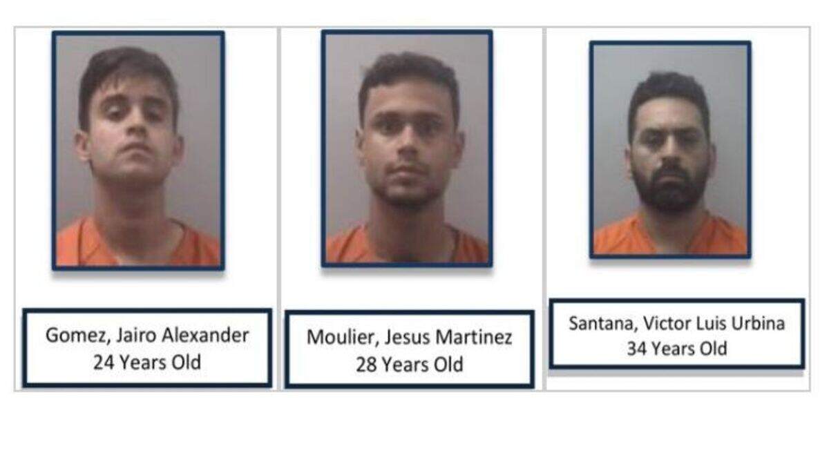 Three suspects in several North Texas home burglaries were arrested in South Carolina last week, police said.