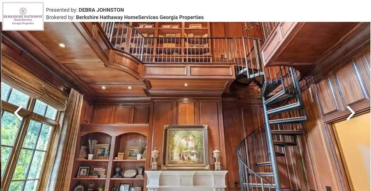 Two-story library