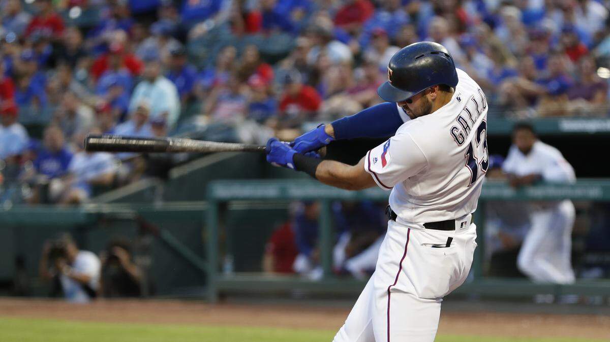 Joey Gallo believes he is having a good season, despite his low batting average and high strikeout totals, because of how he has felt at the plate while matching some of his 2017 numbers.