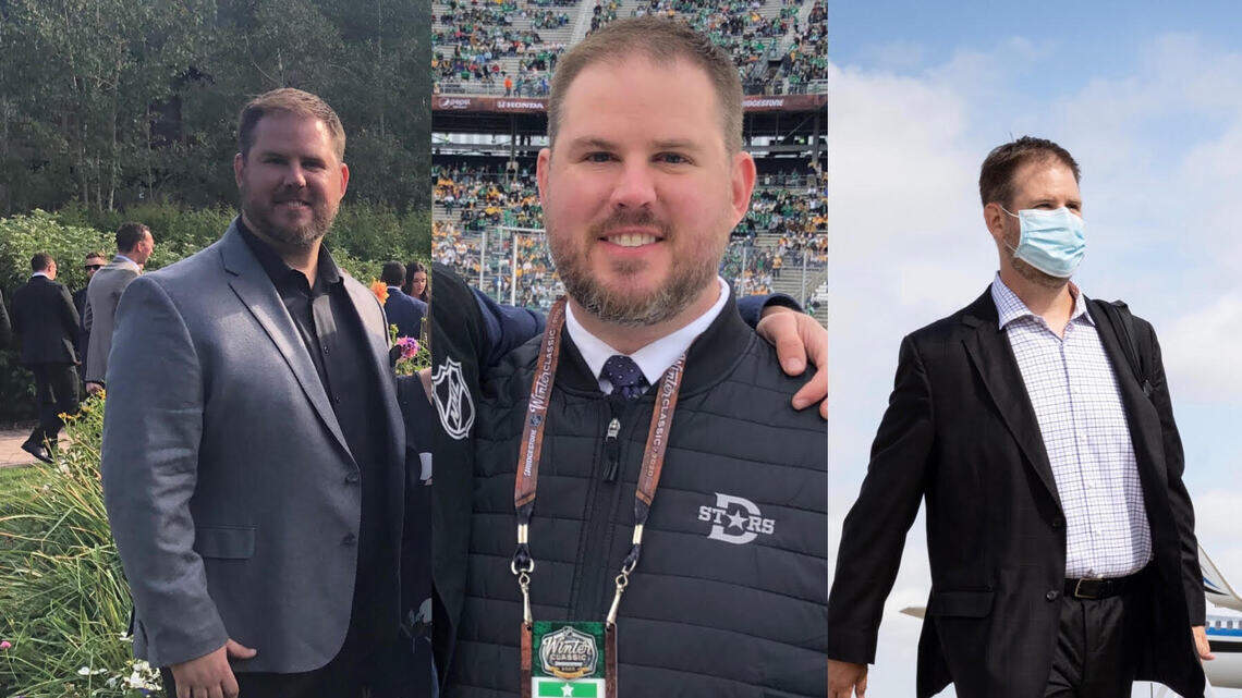 How a Dallas Stars executive used COVID-19 to lose 100 pounds