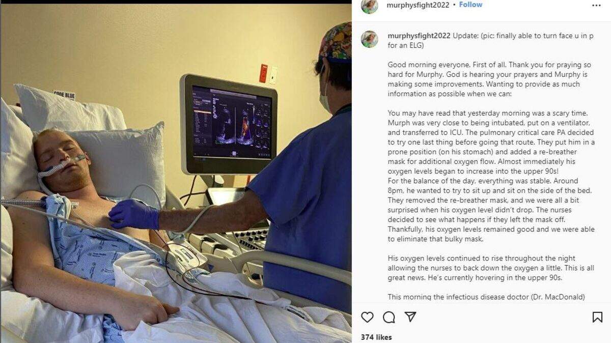 Murphy Brooks, an incoming TCU freshman baseball player, has been hospitalized with Lemierre’s syndrome. As of Thursday, he’s started showing signs of improvement, his family said in Instagram posts.