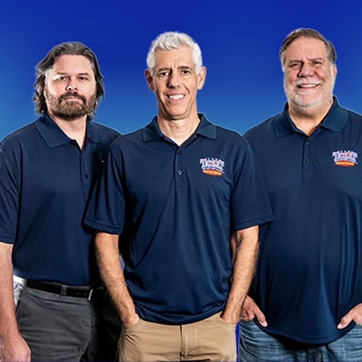 Gordon Keith, Craig Miller and George Dunham, the Ticket’s morning musers. Dinner with these guys is one of the packages up for auction for the 13th annual Eric Nadel Birthday Benefit.